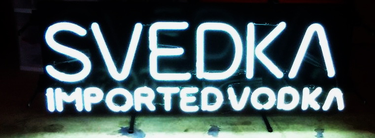 Svedka Vodka Neon Sign